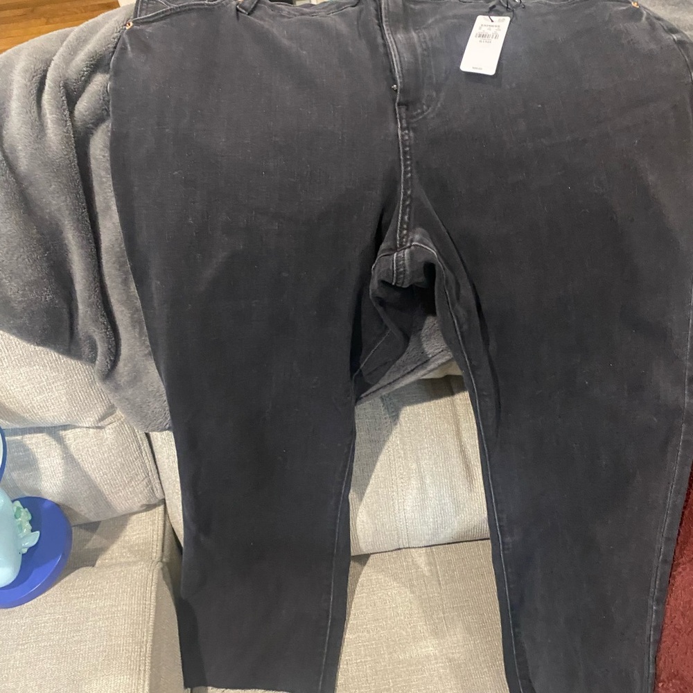 Express Black Denim Jeans